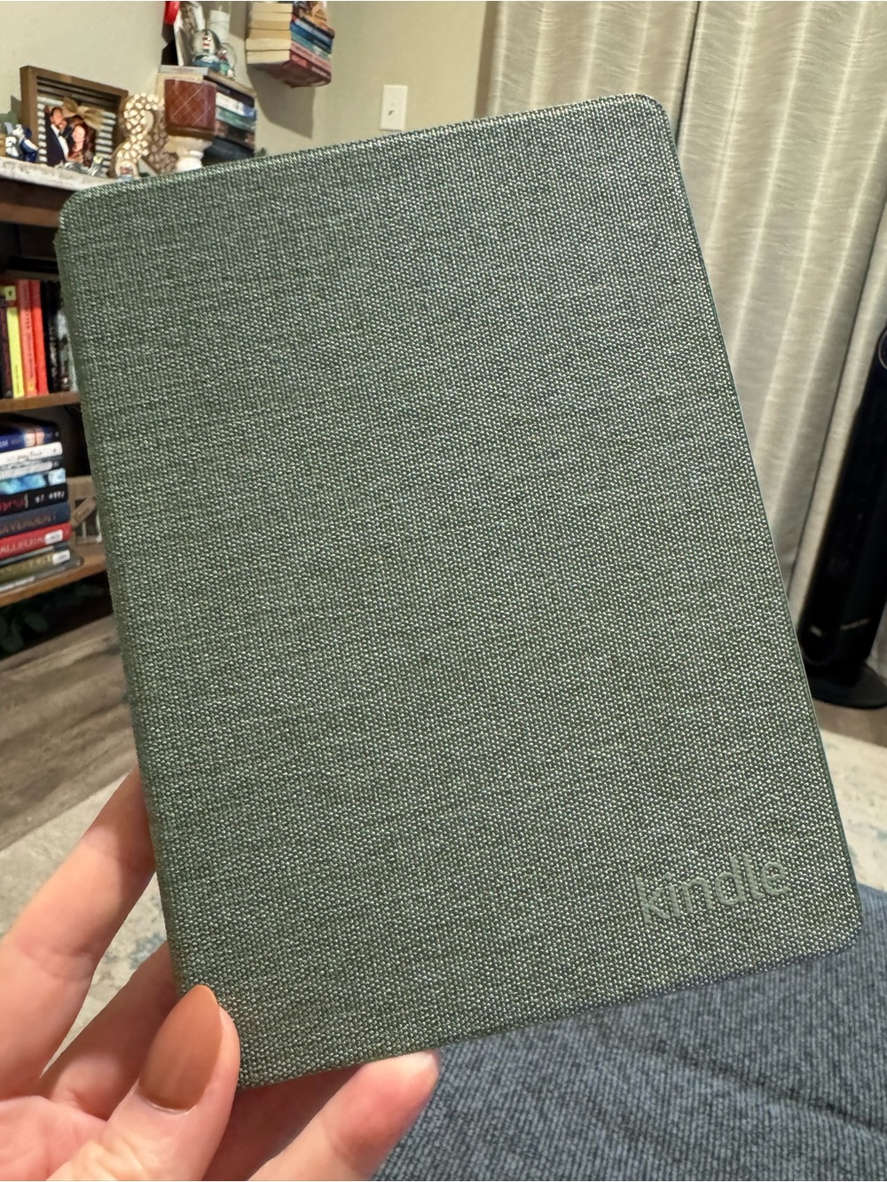 Kindle Paperwhite 11th Gen Fabric Cover Case - Sage Green
